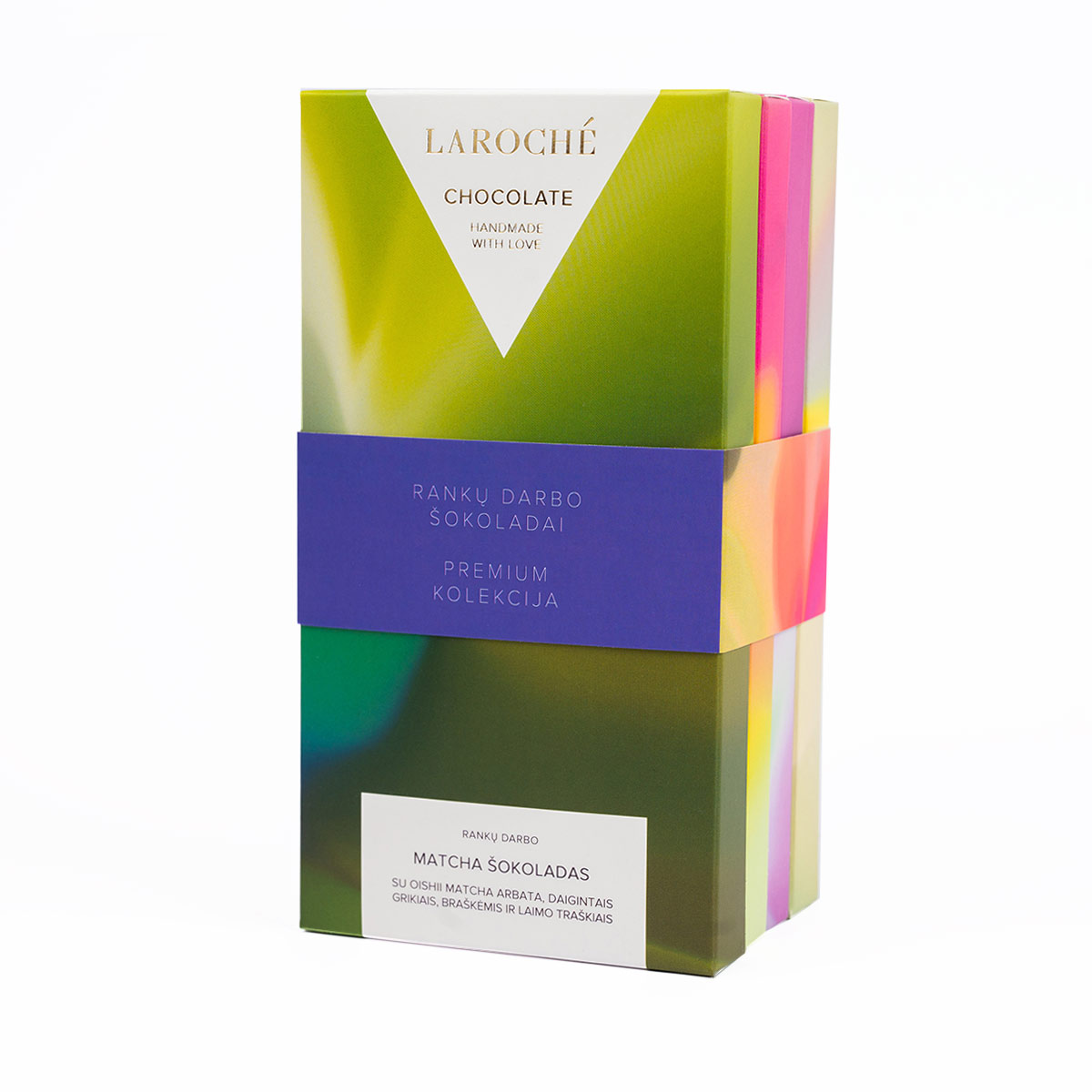 LAROCHÉ CHOCOLATE PREMIUM rankų darbo šokoladų kolekcija 4x