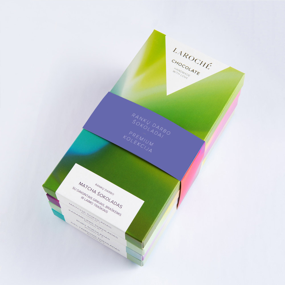 LAROCHÉ CHOCOLATE PREMIUM rankų darbo šokoladų kolekcija 4x - Image 3