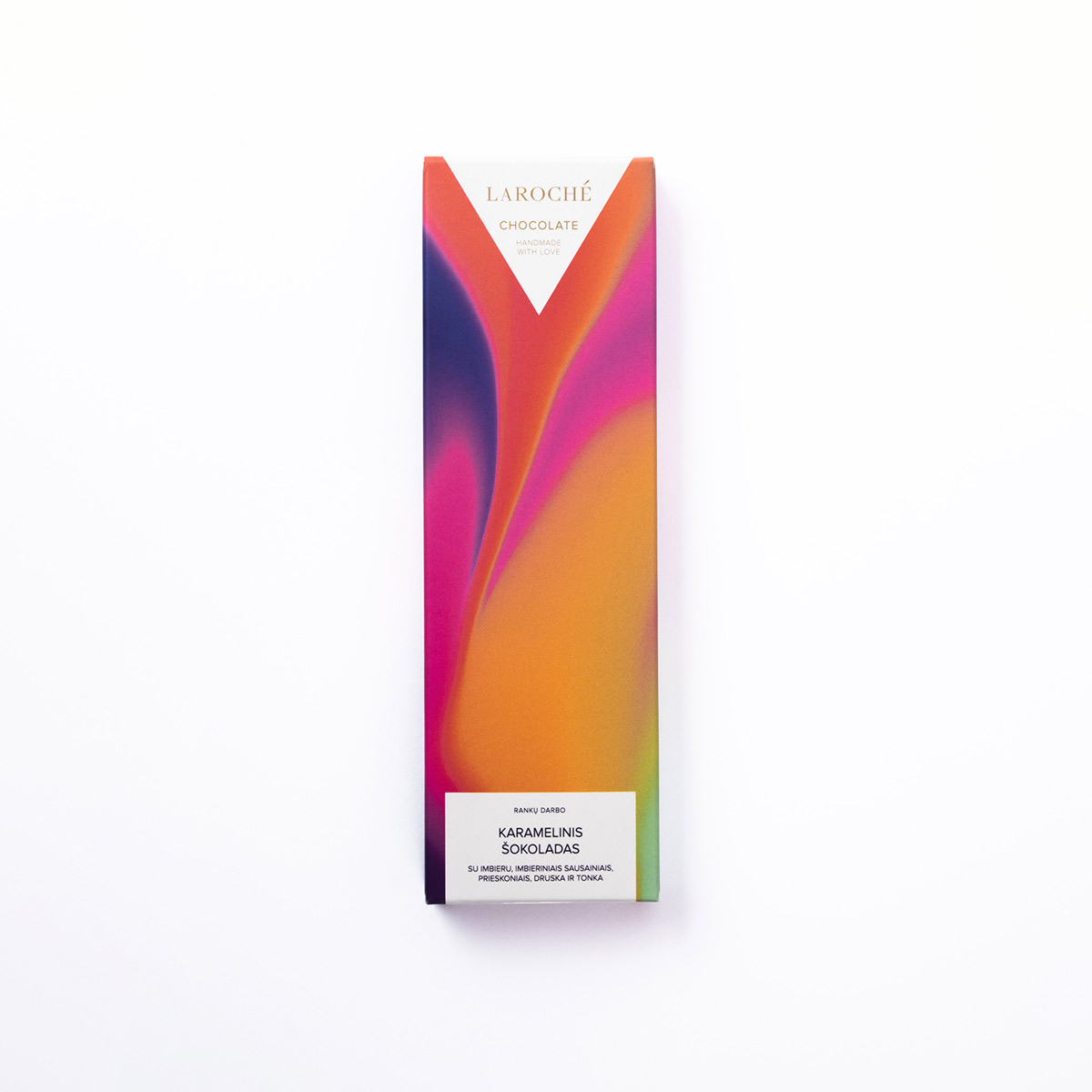 Karamelinis šokoladas su imbieru ir masala LAROCHÉ N° 2, 30 g - Image 6